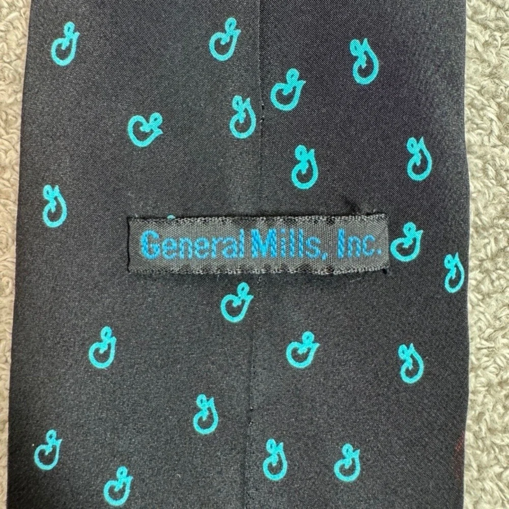General Mills Cereal Silk Tie Wheaties Cheerios Total Golden Grahams Novelty
